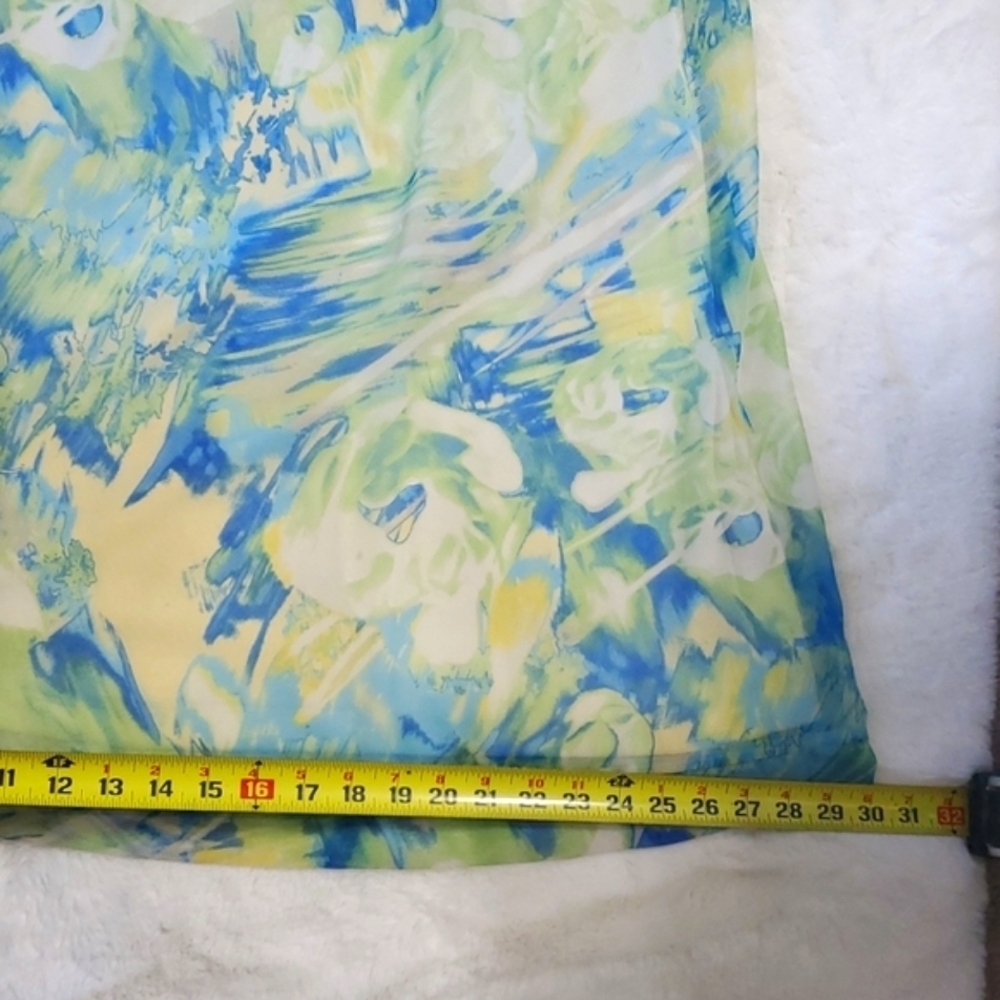 Jonathan Martin Studio Grecian Style Sleeveless Print Dress - Picture 13 of 14